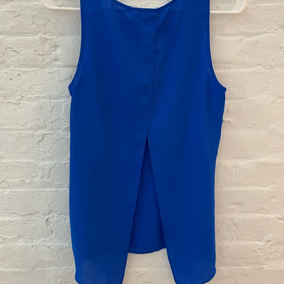 Express Royal Blue Tank Top - Picture 3 of 3